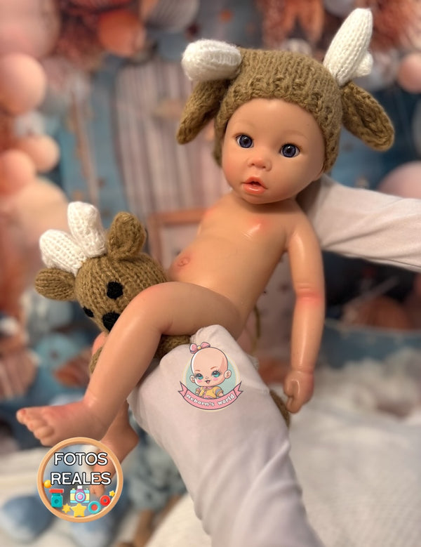 muñeca reborn que estira