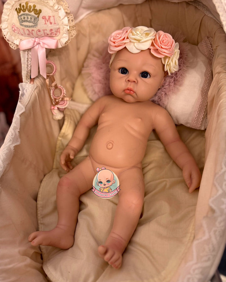 muñeca reborn silicona estira