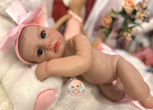 muñeca reborn vinilo silicona