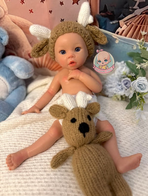 muñeco reborn de silicona blanda