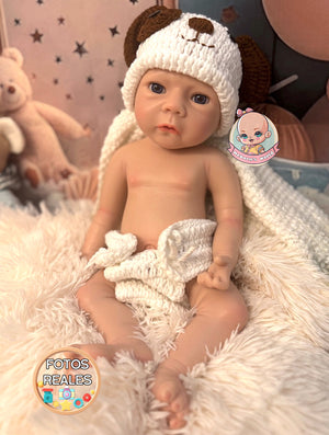 muñeco reborn silicona blanda flexible