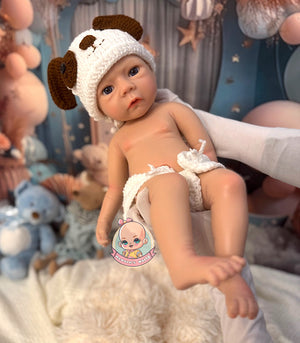 muñeco reborn silicona blanda realista niño
