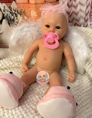 muneca reborn con chupete maya