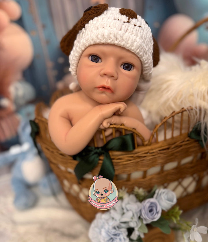 muñeca reborn niño chupete de verdad