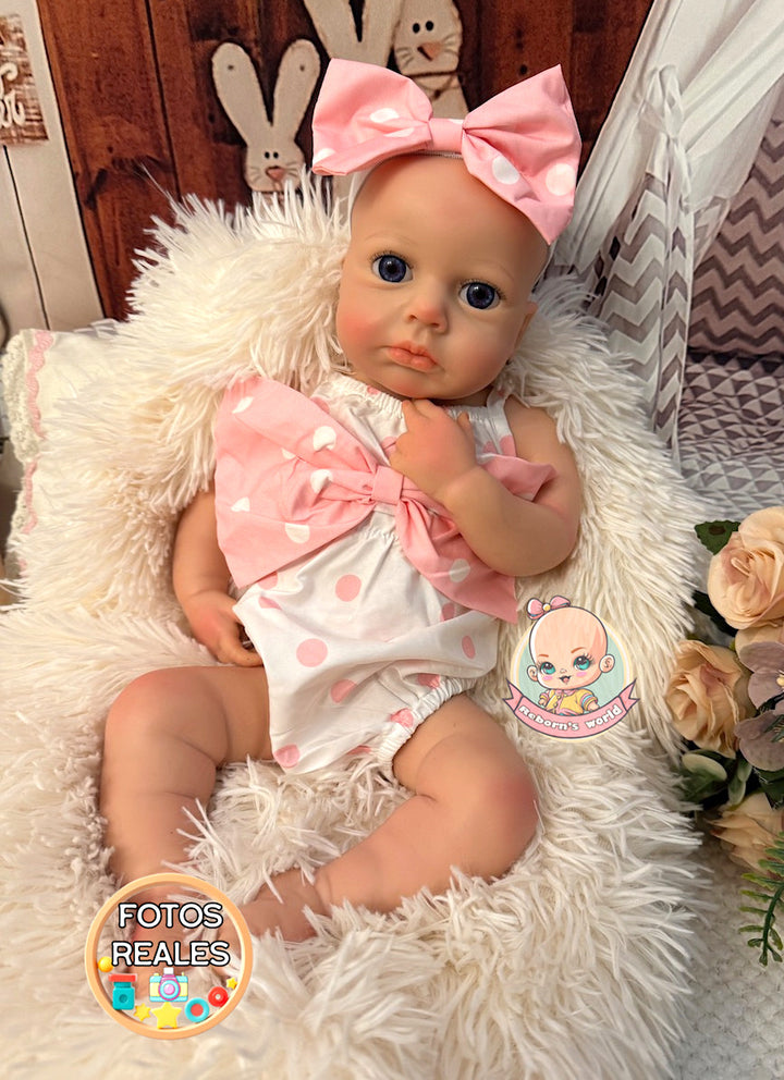 muñeca reborn realista despierta