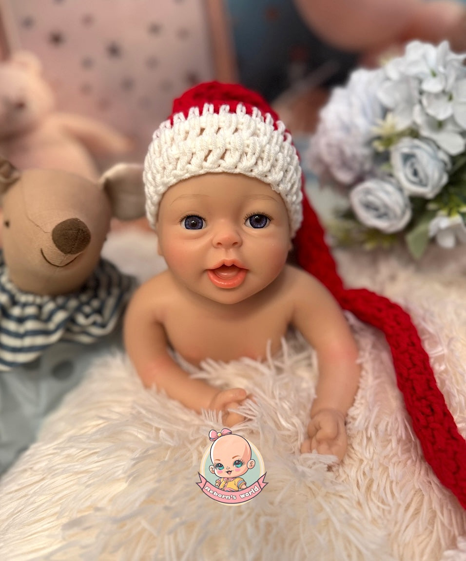 muñeco reborn de silicona flexible