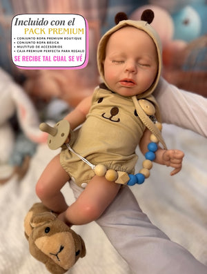 muñeco reborn leni nino premium 