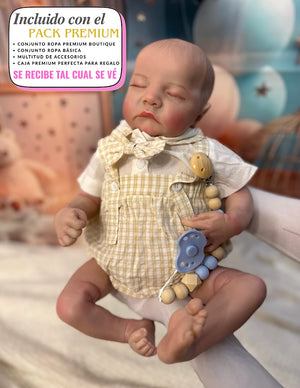 muñeco reborn levi vestido niño