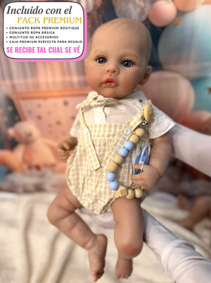 muñeco reborn mia premium niño