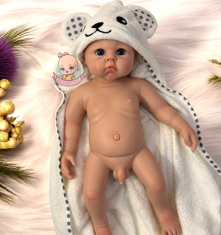 muñeco reborn silicona blanda peso real