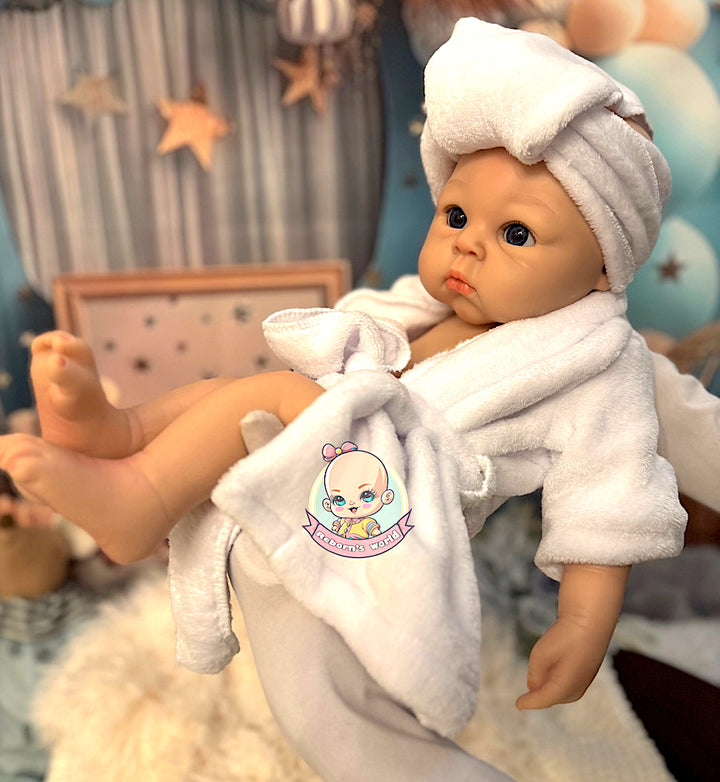 muñeco reborn silicona flexible peso real niño