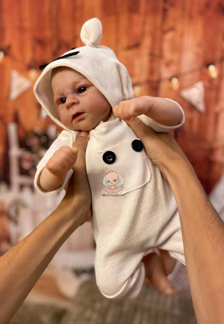 Bebe Reborn Muñeca / Muñeco Elias Despierto Ojos Abiertos - Reborn's World