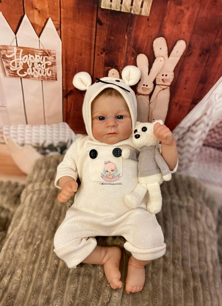 Bebe Reborn Muñeca / Muñeco Elias Despierto Ojos Abiertos - Reborn's World