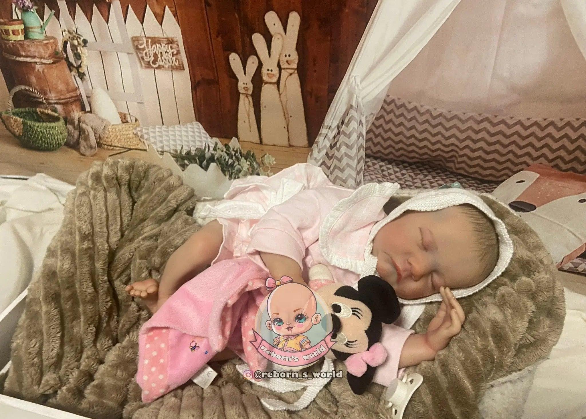 Bebe Reborn Muñeca / Muñeco Levi Dormido Reborn's World
