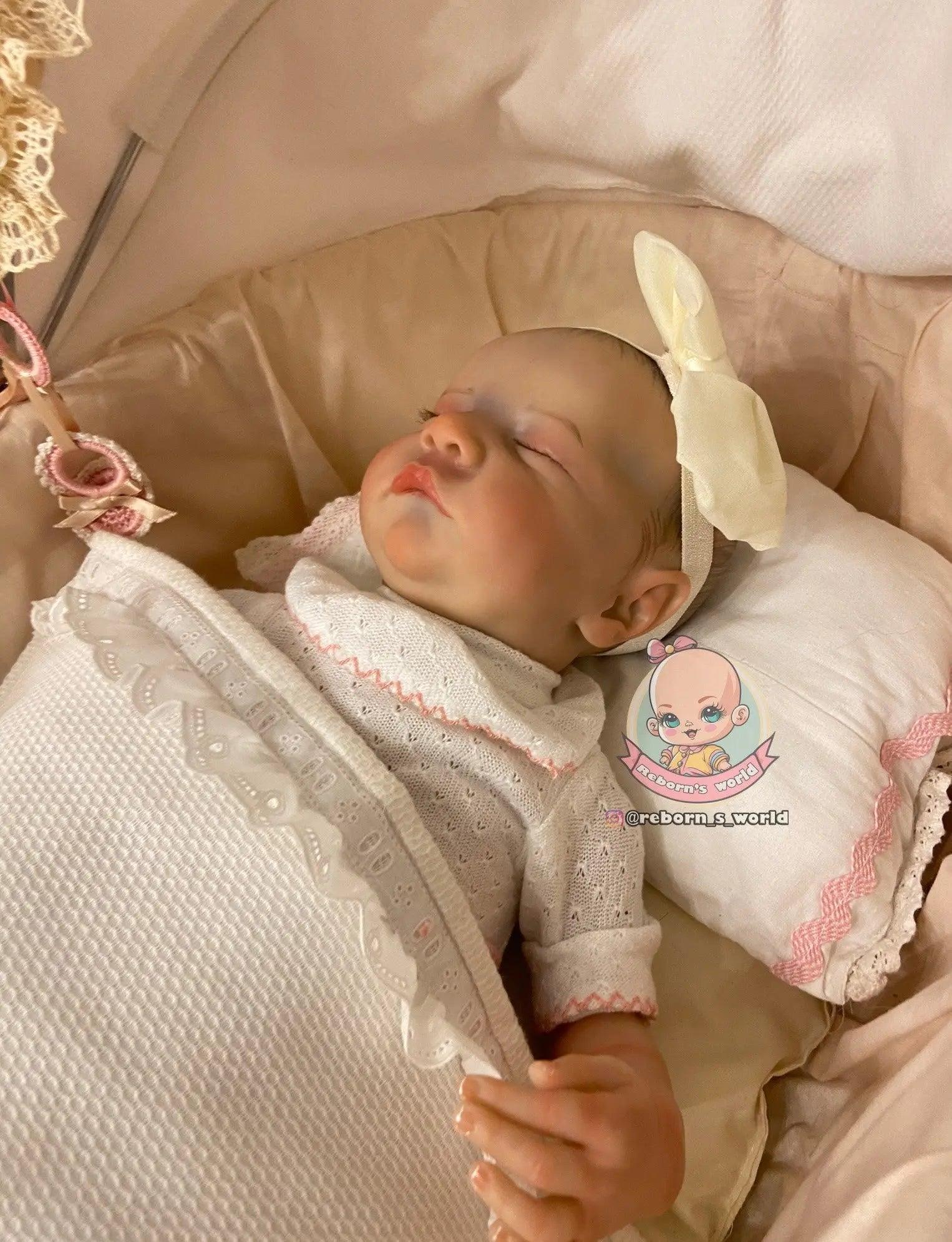Bebe Reborn Muñeca / Muñeco Levi Dormido Reborn's World