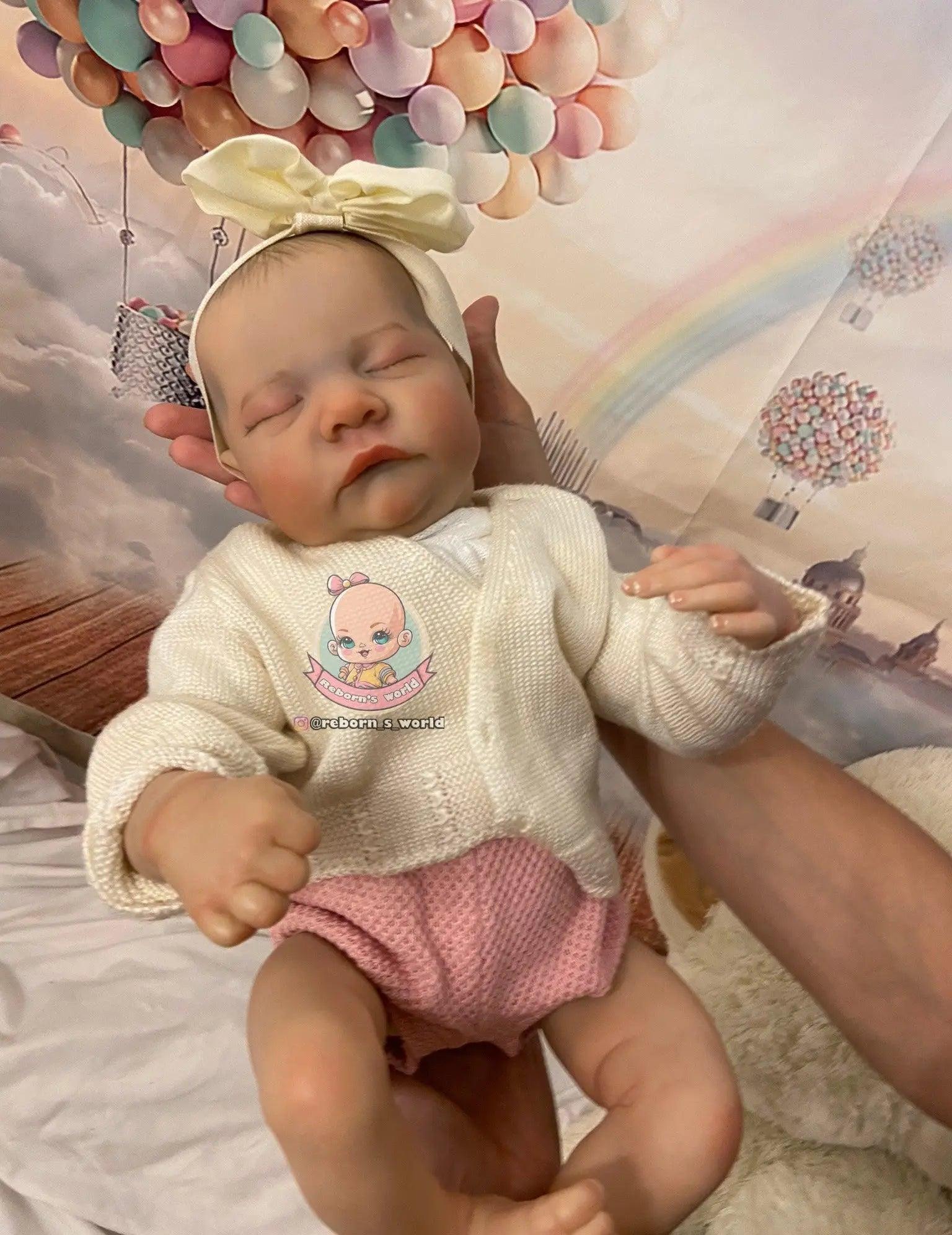 Bebe Reborn Muñeca / Muñeco Levi Dormido Reborn's World