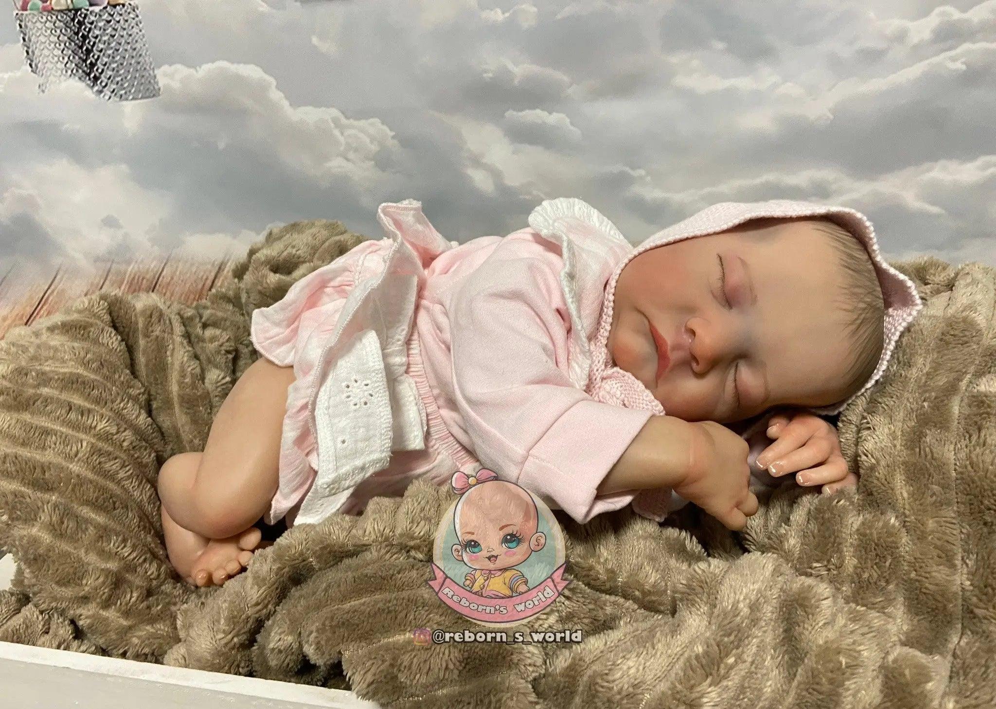 Bebe Reborn Muñeca / Muñeco Levi Dormido Reborn's World