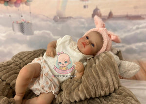 Bebe Reborn Muñeca / Muñeco Lou Lou Despierto Ojos Abiertos - Reborn's World