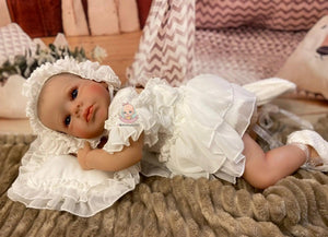 Bebe Reborn Muñeca / Muñeco Lou Lou Despierto Ojos Abiertos - Reborn's World