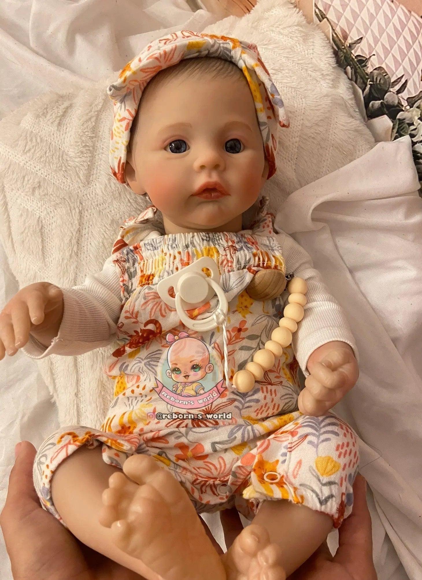 Bebe Reborn Muñeca / Muñeco Mía Despierto Ojos Abiertos Reborn's World