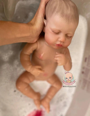 Bebe Reborn Niña Muñeca / Muñeco Cuerpo Completo Vinilo Silicona para Bañar Lou Lou - Reborn's World